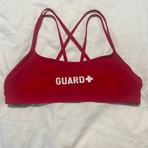 Sporti Guard Double Cross Workout Bikini Top